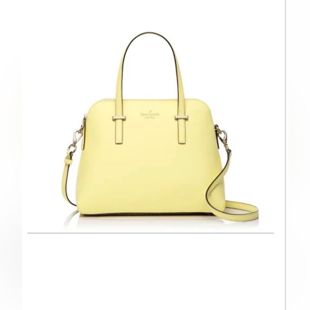Like new bright yellow spring Kate Spade satchel